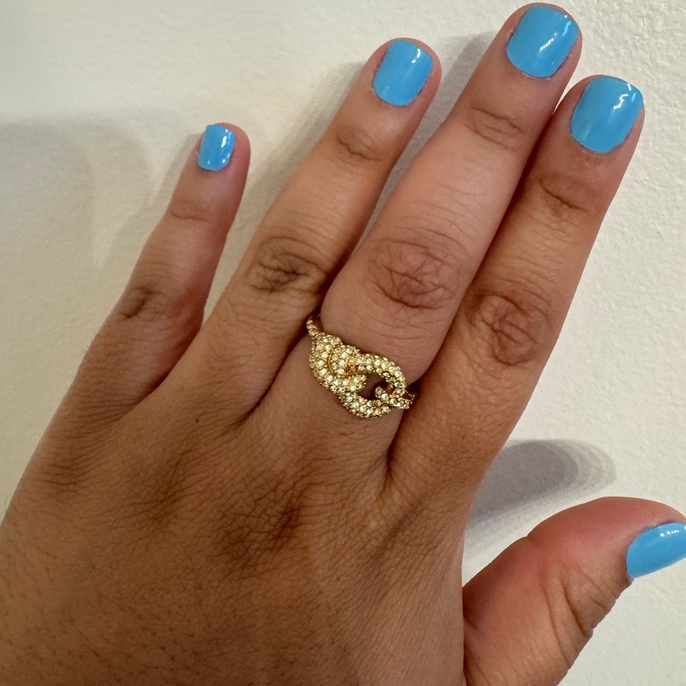 Swarovski Knot Ring